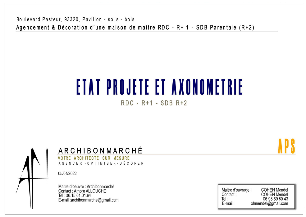 Presentation generale du projet